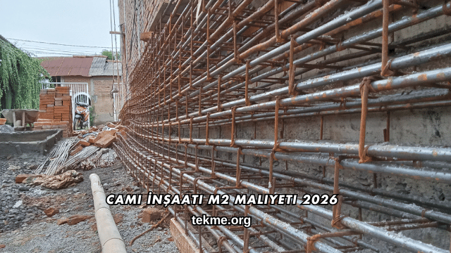 Cami İnşaatı m2 Maliyeti 2026