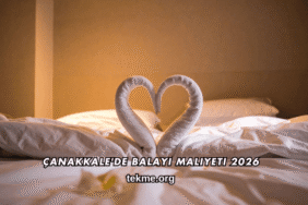 Çanakkale'de Balayı Maliyeti 2026