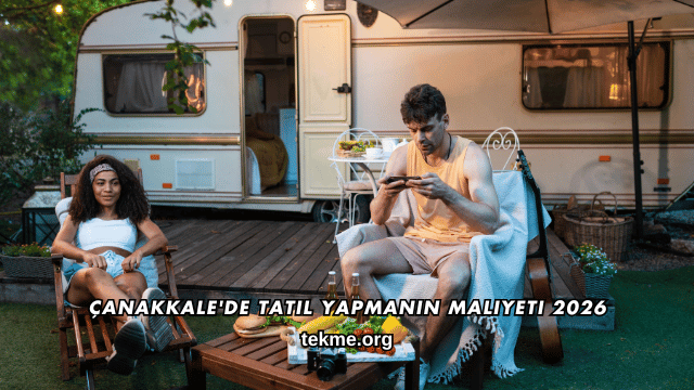 Çanakkale'de Tatil Yapmanın Maliyeti 2026