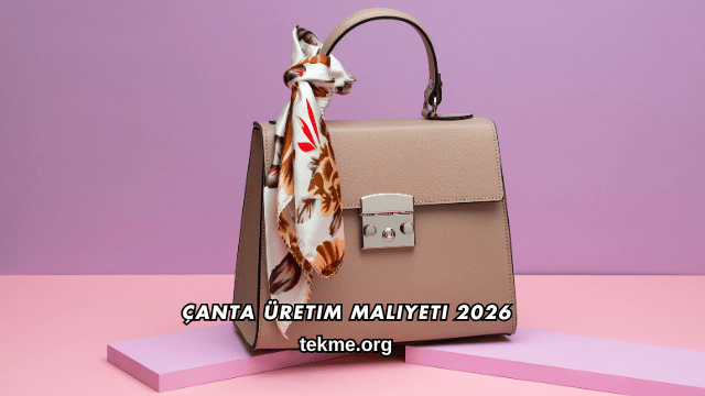 Çanta Üretim Maliyeti 2026