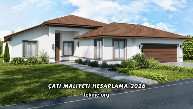 Çatı Maliyeti Hesaplama 2026