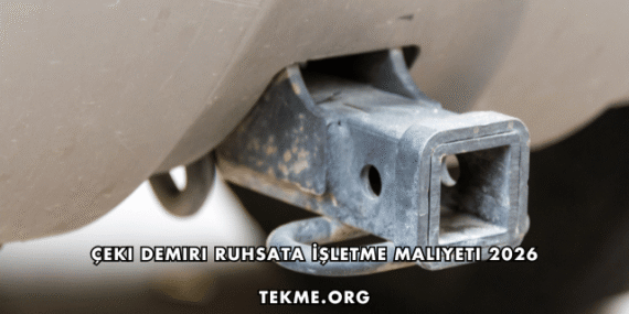 Çeki Demiri Ruhsata İşletme Maliyeti 2026