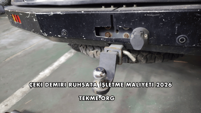 Çeki Demiri Ruhsata İşletme Maliyeti 2026