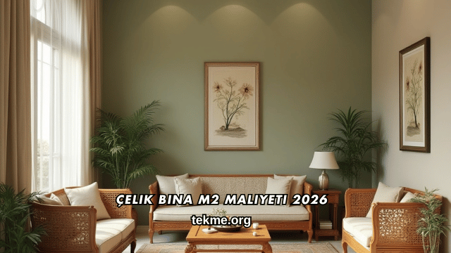 Çelik Bina m2 Maliyeti 2026