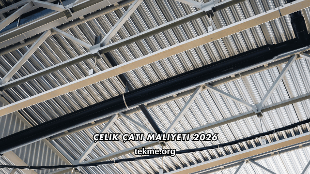 Çelik Çatı Maliyeti 2026