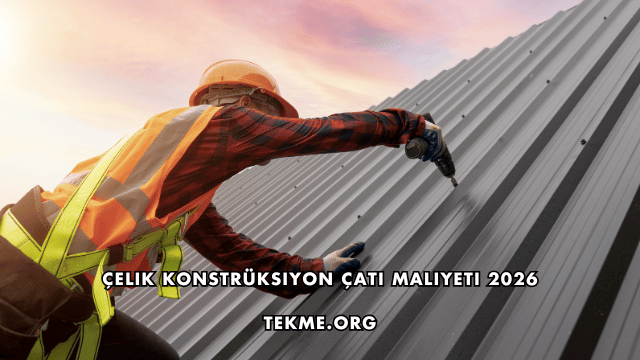 Çelik Konstrüksiyon Çatı Maliyeti 2026
