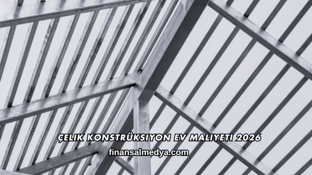 Çelik Konstrüksiyon Ev Maliyeti 2026