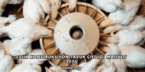Çelik Konstrüksiyon Tavuk Çiftliği Maliyeti 2026