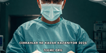 Cerrahlar Ne Kadar Kazanıyor 2026