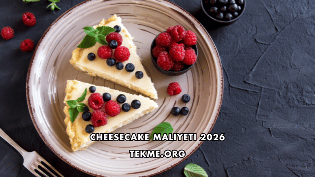 Cheesecake Maliyeti 2026