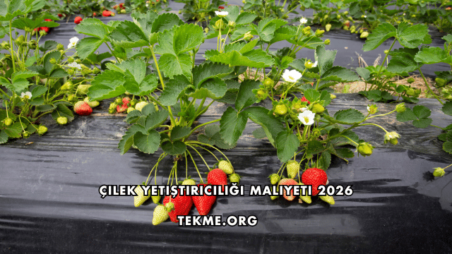 Çilek Yetiştiriciliği Maliyeti 2026