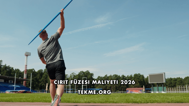Cirit Füzesi Maliyeti 2026
