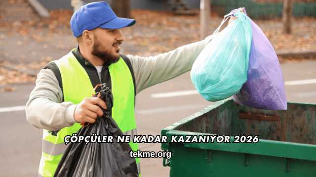 Çöpçüler Ne Kadar Kazanıyor 2026