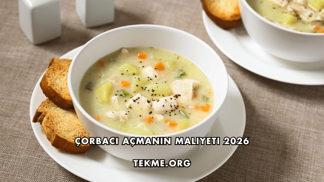 Çorbacı Açmanın Maliyeti 2026