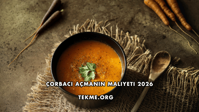 Çorbacı Açmanın Maliyeti 2026