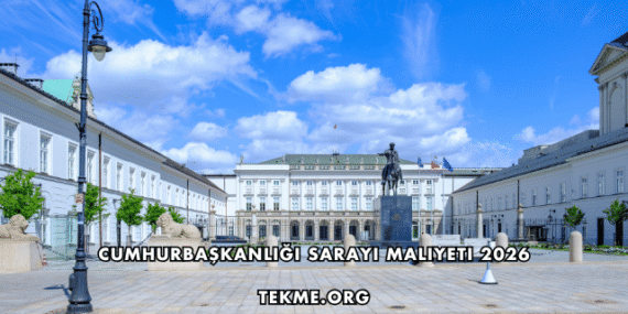 Cumhurbaşkanlığı Sarayı Maliyeti 2026