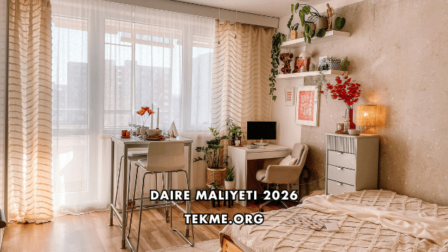 Daire Maliyeti 2026