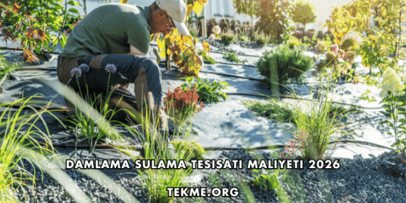 Damlama Sulama Tesisatı Maliyeti 2026