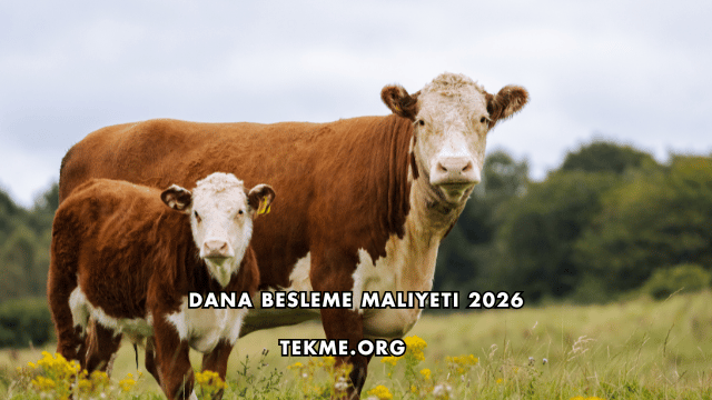 Dana Besleme Maliyeti 2026