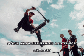 Değişik Aktivitelerin Enerji Maliyeti 2026