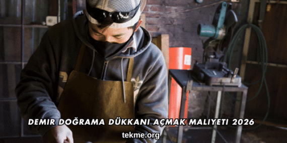 Demir Doğrama Dükkanı Açmak Maliyeti 2026
