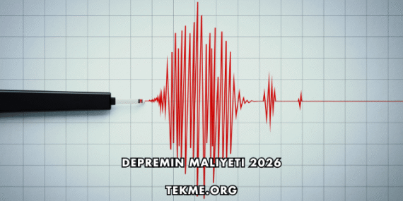 Depremin Maliyeti 2026