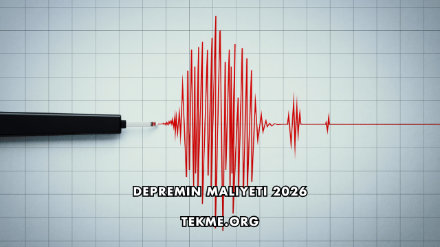 Depremin Maliyeti 2026