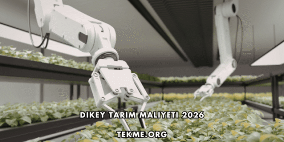 Dikey Tarım Maliyeti 2026