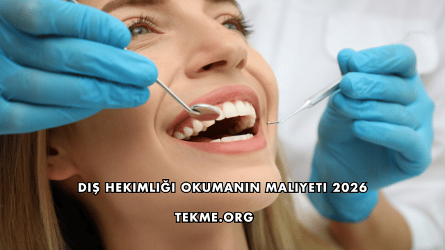 Diş Hekimliği Okumanın Maliyeti 2026