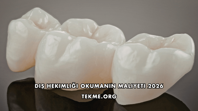 Diş Hekimliği Okumanın Maliyeti 2026