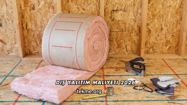 Dış Yalıtım Maliyeti 2026