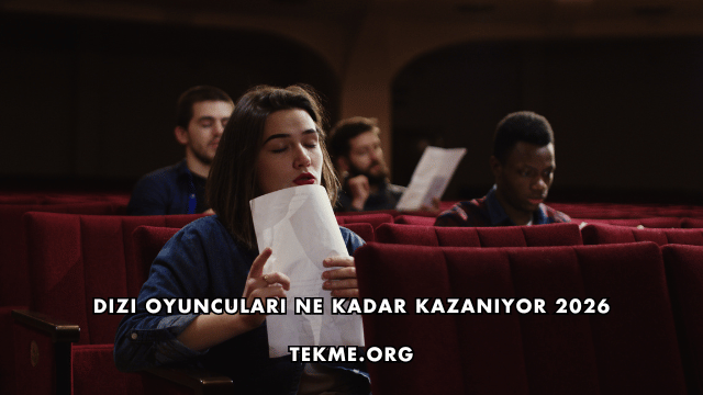 Dizi Oyuncuları Ne Kadar Kazanıyor 2026