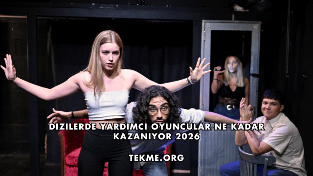 Dizilerde Yardımcı Oyuncular Ne Kadar Kazanıyor 2026