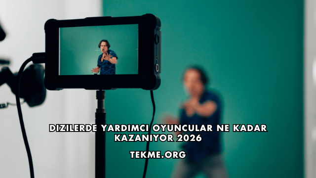 Dizilerde Yardımcı Oyuncular Ne Kadar Kazanıyor 2026