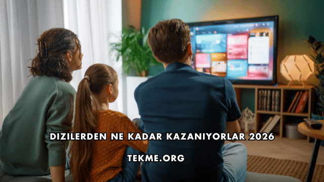 Dizilerden Ne Kadar Kazanıyorlar 2026
