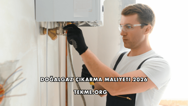 Doğalgaz Çıkarma Maliyeti 2026