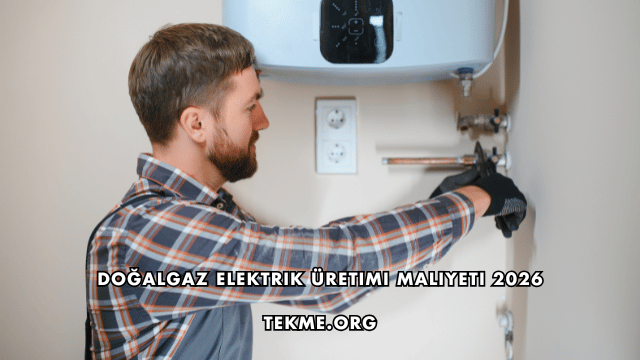 Doğalgaz Elektrik Üretimi Maliyeti 2026