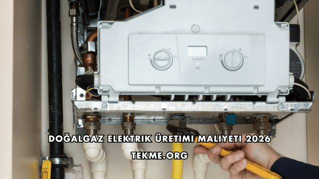 Doğalgaz Elektrik Üretimi Maliyeti 2026