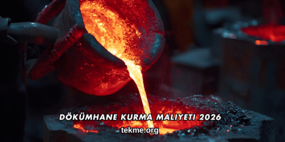 Dökümhane Kurma Maliyeti 2026