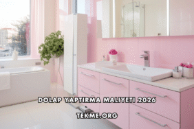 Dolap Yaptırma Maliyeti 2026