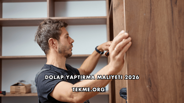 Dolap Yaptırma Maliyeti 2026