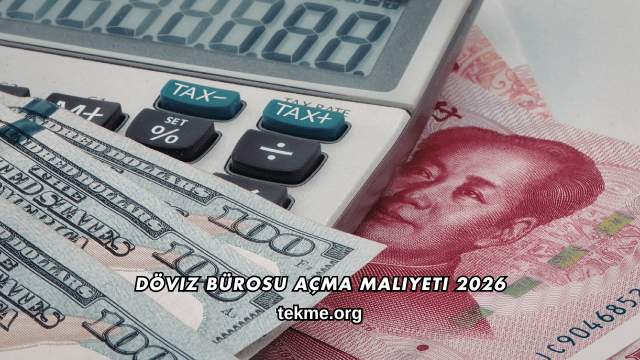 Döviz Bürosu Açma Maliyeti 2026
