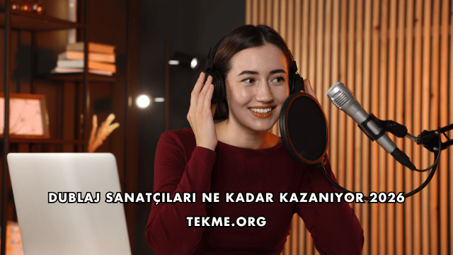 Dublaj Sanatçıları Ne Kadar Kazanıyor 2026