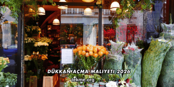 Dükkan Açma Maliyeti 2026