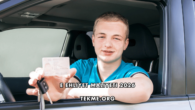 E Ehliyet Maliyeti 2026