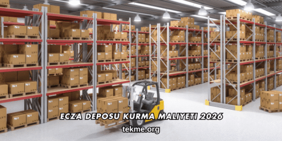 Ecza Deposu Kurma Maliyeti 2026