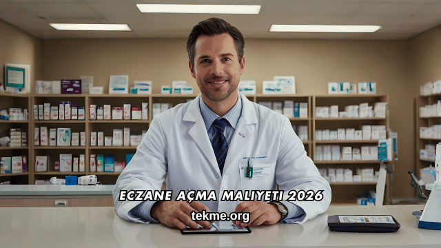 Eczane Açma Maliyeti 2026
