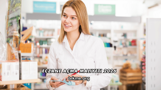 Eczane Açma Maliyeti 2026