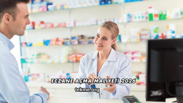 Eczane Açma Maliyeti 2026