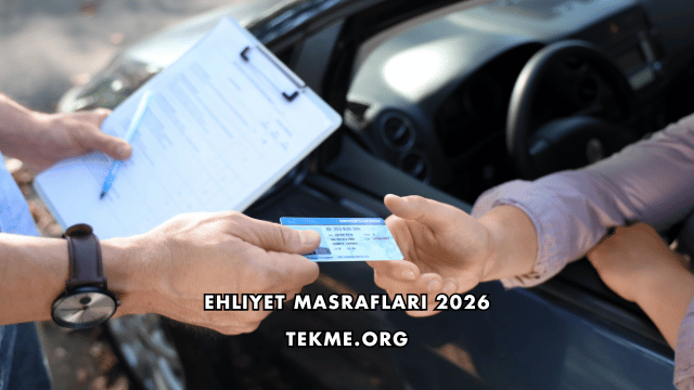 Ehliyet Masrafları 2026